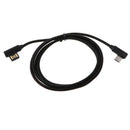 Brand New Durable Braided 90 Degree Right Angle Fast Data Charger Cable black