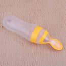 90ml Silicone Extrusion Type Feeding Spoon Rice Paste Feeding Bottle