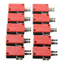 10Pcs Push Button Micro Switch Arcade microswitch button Zippy replacement 3T