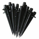 (Pack of 100) Drip Emitters Perfect for 4mm / 7mm Tube,Adjustable 360 Degre N8L9