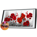 5D DIY Full Round Diamond Painting Flower Cross Stitch Art Craft Home Decor