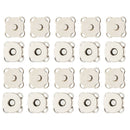 20 Sets Magnetic Buttons Clasp Snaps 14mm for Sewing Craft Purse Bags Decor