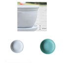 2Pieces Plastic Round Flower Plant Pot Saucer
