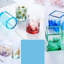 2x Silicone Square Round Pen Brush Holder Mold for Soap Pen Holder Craft DIY