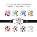 Essential Oil Diffuser Bracelet Stainless Steel Aromatherapy Locket Bracele E4R9