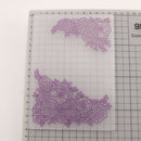 Flower cluster Embossing folders Plastic Embossing Folder For Scrapbooking   Z