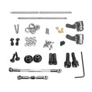 1/16 RC Car Spare Parts Metal Front Rear Axle Gear/Steering Rod for WPL B14 B16