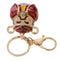 Chinese God of Wealth Fortune Keychain Keyring Charm Pendant New Year Gift