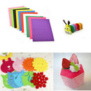 10 Colors/lot 30X20cm Non-woven Felt Fabric Kids DIY Craft 2mm Thick fo -Q