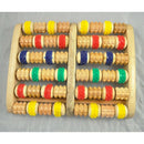 Wooden Foot Roller Massager Reflexology for Stress A3I4