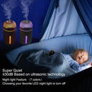 Portable Mini Usb Humidifier,310Ml Ultrasonic Mist Humidifier With 7 Colors