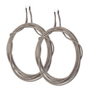 2x Shielded Single Conductor Guitar Circuit Wire Hookup Wire 22 AWG Guitars