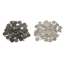 100pcs 25mm Round Base Setting Tray Pendant, Necklace Charms, Cabochon Comeo