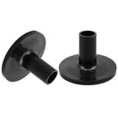 8Pcs Cymbal Sleeves 8PCS 38x26mm Black Drum Cymbal Sleeves Replacement for  W3G8