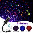 USB Star Light 3 Colors 9 Lighting Effects Auto Roof Romantic Star LightsB Ew