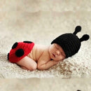 Baby Knitted Set Photography Props Studio Shoot Accessories Hat Underpants