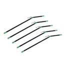 Anti  Booms with Snap, Set of 10 Bent - Sea Coarse Fishing 15cm 20cm