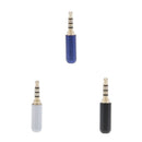 3.5mm 1/8 inch Male Repair headphone Stereo Jack Plug Metal Audio Soldering &