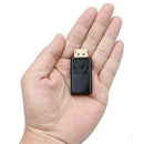 Display Port to HDMI Male Female Adapter Converter Display Port DP to HDMI Black