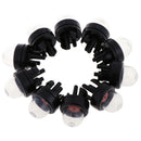 10Pcs Carburetor Snap in Primer Bulb Fuel Pump for STHIL Homeliter Ryobi Poul BX