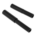 Set of 2 Black ABS Golf Shaft Extension Extender Tool Kit - Universal Fit