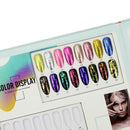 Nail Art Display Color Show Book Chart 80 Colors Uv Gel Polish Tips Display M6P4