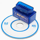 New Obd V2.1 Mini Elm327 Obd2 Bluetooth Auto Scanner Obdii 2 Car Elm 327 Te
