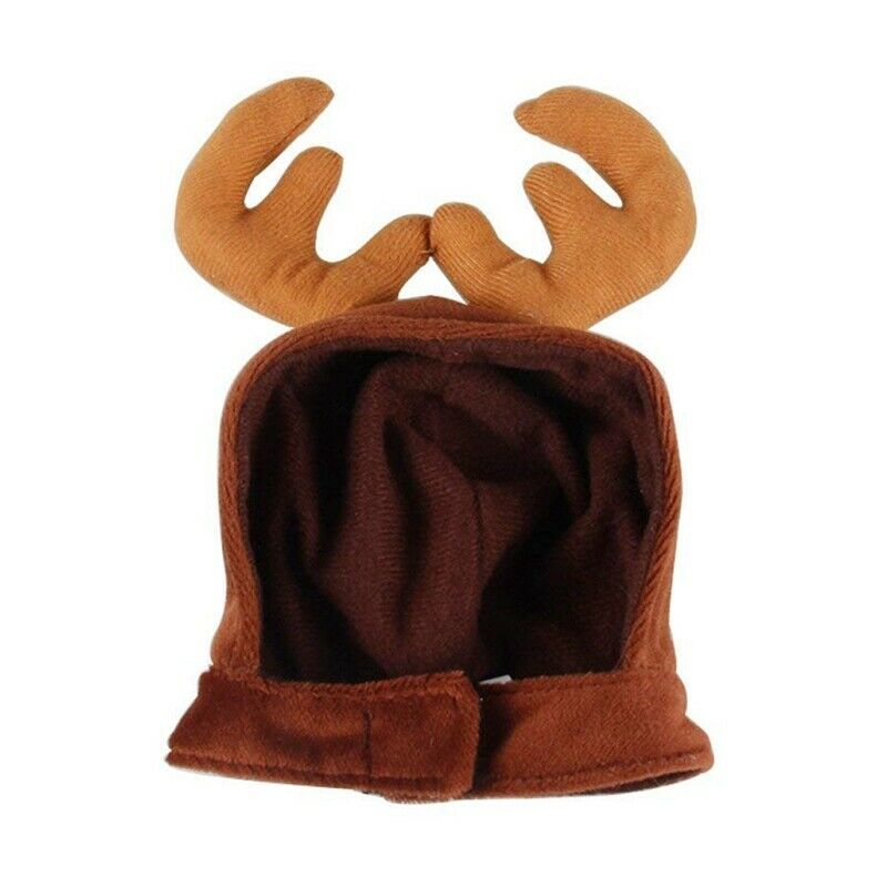 Christmas Pet Cute Reindeer Costume Hat for Cat and Small Dog