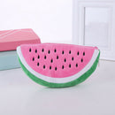 Cute Fruit Watermelon Cactus Plush Pencil Case Cosmetic Bag Pen Box for Gir