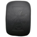 The Cross Style Motorcycle Rear Passenger Cushion Pillion Seat Pad Suction  K4O2