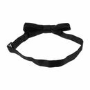 Children Solid Colour Bow Necktie black