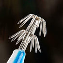 6Pcs Luminous Jigs Lure Fishing Shrimp Lure Bait Plastic 10cm Noctilucent S Y2R6