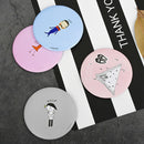 5pcs Hand Small Mini Mirror Cermin Makeup Cartoon Pocket Mirror mak FE 3C