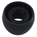 50 pieces Black Auriculare Replacement Padded Headgear Silicone Earphone Co M1H8