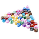 50 Acrylic Round Hair Beads Braids Diy Dreadlock Beads Hair Extension Jewelry ME