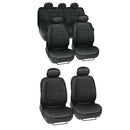 4pcs Car Universal Pu Leather Seat Cover Cushion Wear Protector Seat Cover