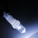 10x T5 12V LED White Car Wedge Dashboard DASH Gauge Instrument LED Bulb Light H7