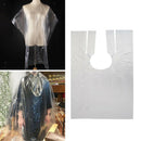 100pcs Large Disposable Hair Cutting Cape Gown Barber Shop Capes Apron