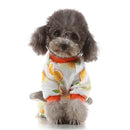 Pet Pajamas Comfort Pet Puppy Clothes Apparel For Small Dog Puppies Orange-S