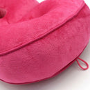 Memory Foam Donut Chair Seat Cushion Comfort Pillow for Hemorrhoids Blue