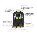 Car Seat Storage Bag Car Seat Back-Mounted Sundries Finishing Pocket 4Usb C U5Z5