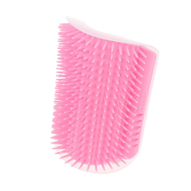Cat Self Groomer, Cat Corner Groomer with Catnip,Perfect Massager Tool for Cats