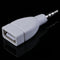 Converter Adapter USB 2.0 Female to 3.5mm Male AUX Audio Car Plug Jack wh dfTEUS