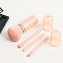 Telescopic 4 in 1 Eye Makeup Brushes Set Eyeshadow Blush Cosmetics Pens Kit A