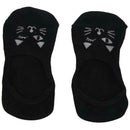 Cat Warm comfortable cotton fiber girl women's socks ankle low female invis