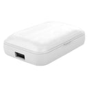 F9-5 Wireless Bluetooth V5.0 Earphones In-ear Stereo U-Type Headset (White)