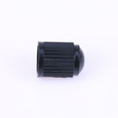 100pcs Car Truck Bike Tire Wheel Air Valve Stem Caps Dust Covers (Black)