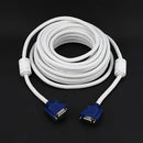 10M VGA Cable Male to Male 3+4 HD Fully Wired 15PIN for Lcd Crt Projector P