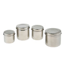 Stainless Steel Tattoo Cotton Disinfection Container Tank Alcohol Box 8cm