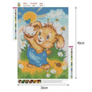 5D DIY Full Drill Diamond Painting Animal Cross Stitch Home Art (Cartoon04)